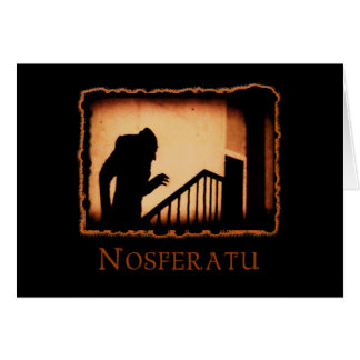 Nosferatu Scary Vampire Products Cards