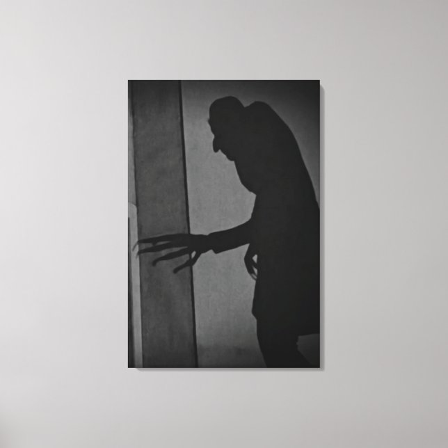 Nosferatu Shadow Movie Still Canvas Print (Front)