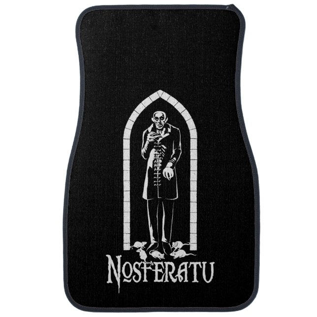 Nosferatu Vampire Car Floor Mat (Front)