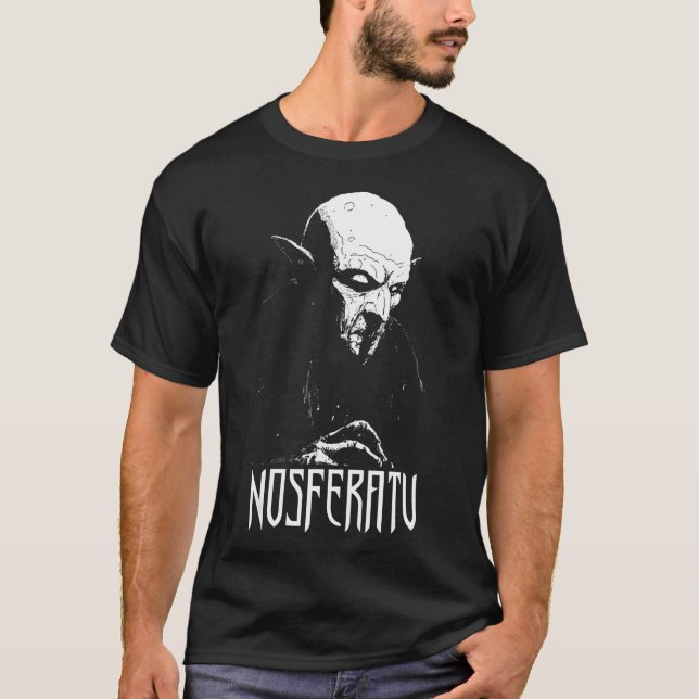 Nosferatu Vampire Classic Dracula  Horror Flick T-Shirt (Front)