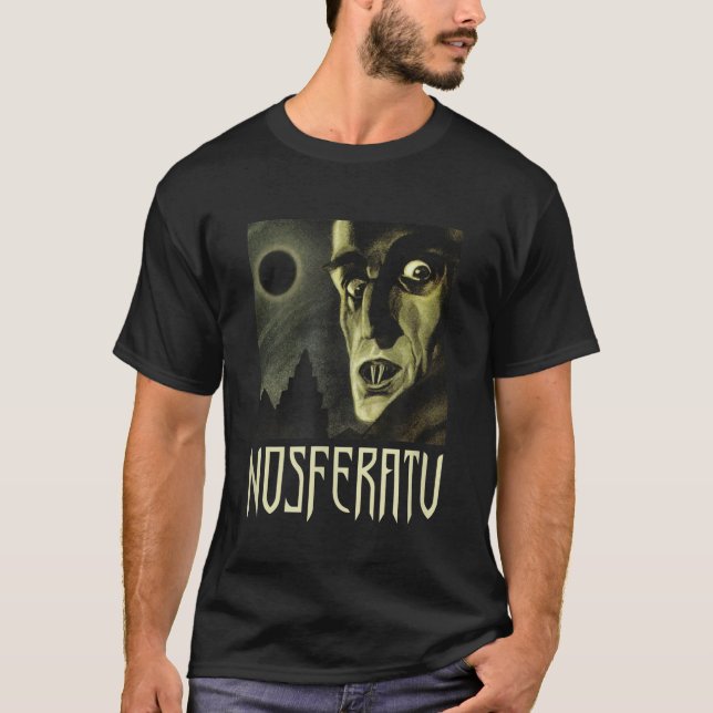 Nosferatu Vampire Classic Horror Flick Dracula T-Shirt (Front)
