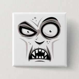 Nosferatu Vampire Face Button
