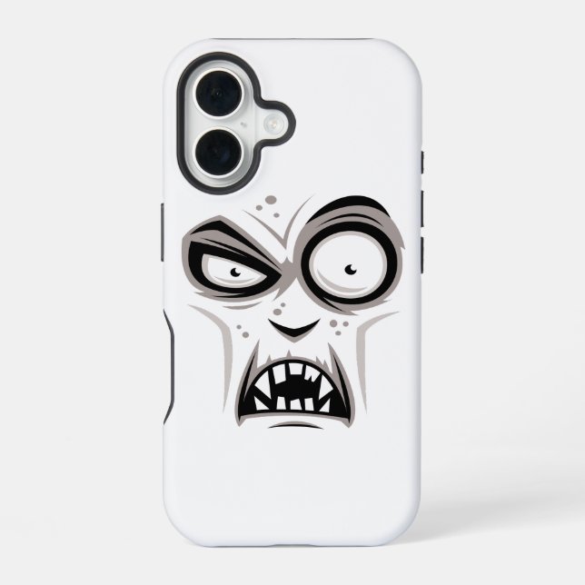 Nosferatu Vampire Face Iphone Case (Back)
