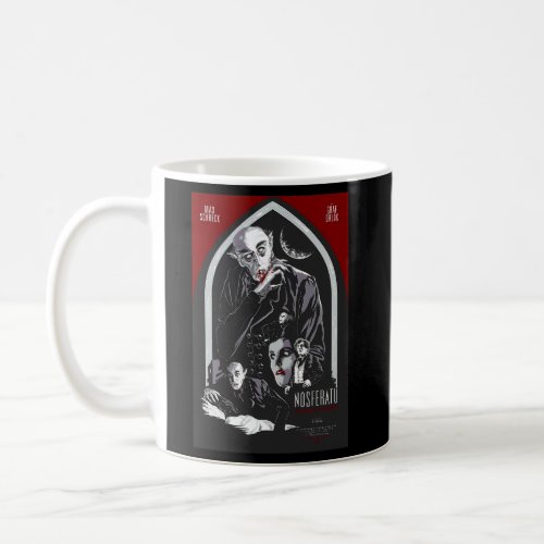Nosferatu Vampire Halloween Horror Sci Fi Goth Blo Coffee Mug