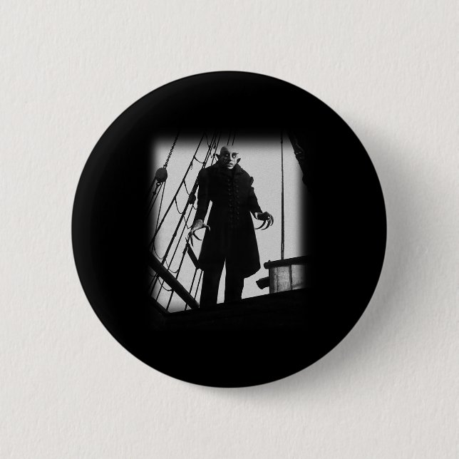 Nosferatu Vampire  Horror Dracula Vlad Tepes Poste Button (Front)