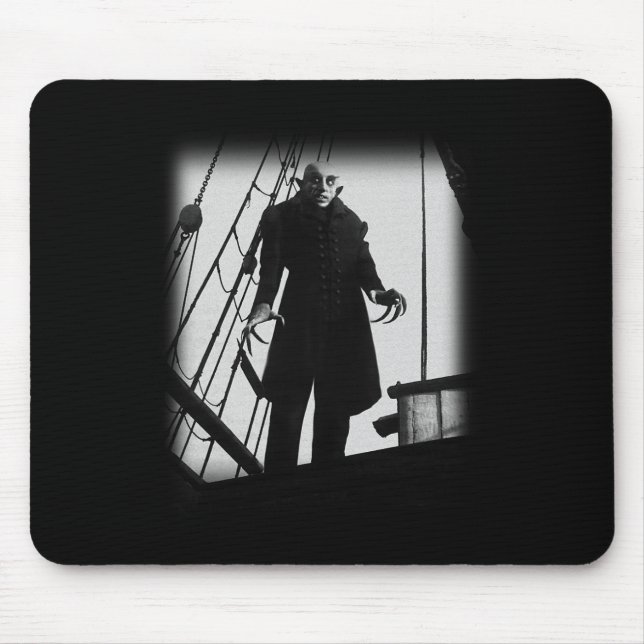 Nosferatu Vampire Horror Dracula Vlad Tepes Poster Mouse Pad (Front)