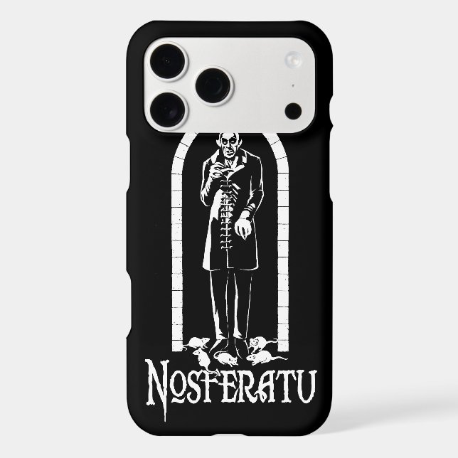 Nosferatu Vampire Iphone Case (Back)