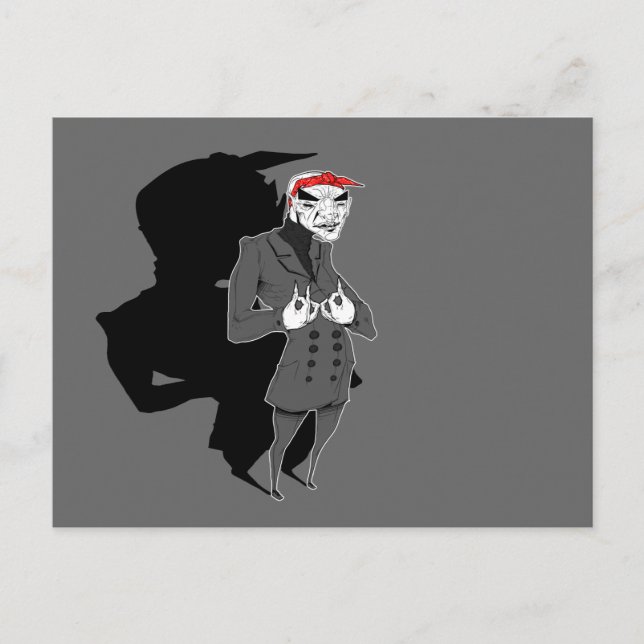 Nosferatu was a Blood postcard (Front)