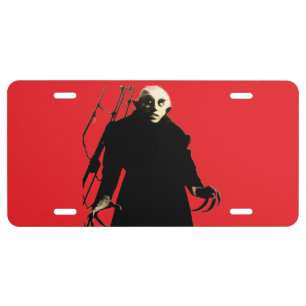 Nosferatu's Claws License Plate