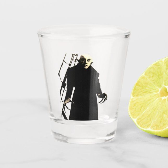 Nosferatu's Claws Shot Glass (Front)