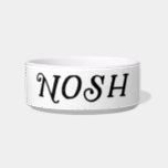 Nosh Jewish Humor Bowl<br><div class="desc">Yiddish humor for your pets!</div>