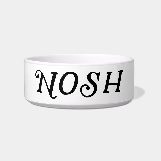 Nosh Jewish Humor Bowl (Front)