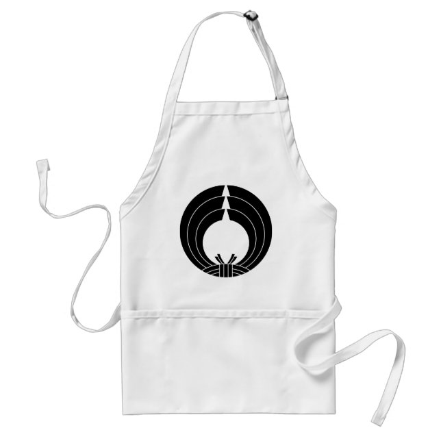 Noshi circle adult apron (Front)