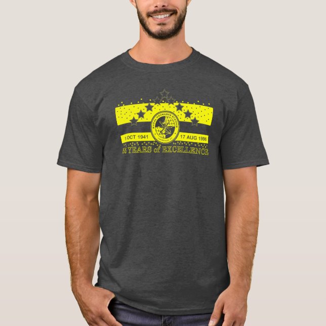 NOSL Yellow 55 Years of Excellence Shirt (Front)