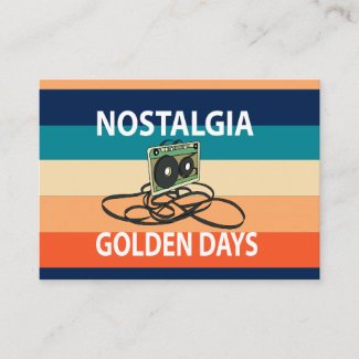 Nostalgia Golden Days Cassette Tape 