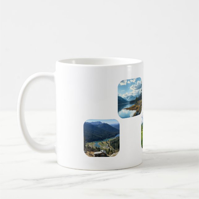 nostalgia vacation personalize coffee mug (Left)