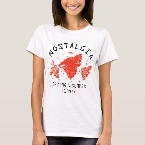 Nostalgia Wolf T_Shirt