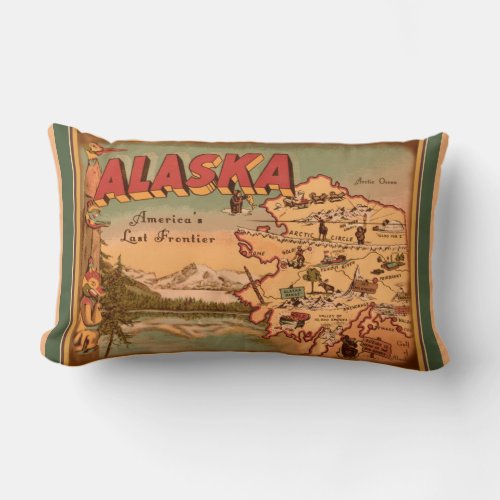 Nostalgic Alaska Lumbar Pillow