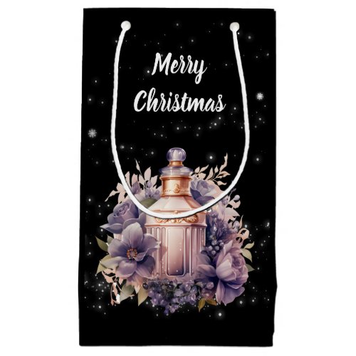 Nostalgic and luxurious Merry Christmas  Small Gift Bag