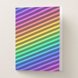 nostalgic arcade stripe : pocket folders x5