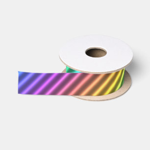 nostalgic arcade stripe : satin ribbon
