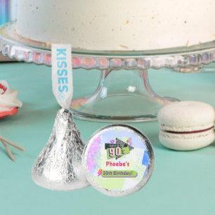 Nostalgic Back to the 90s Retro Birthday Party Hershey®'s Kisses®