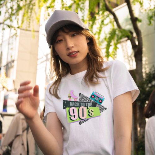 Nostalgic Back to the 90s Retro  T_Shirt