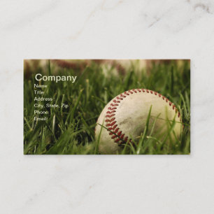 Nostalgic Baseballs Business Card