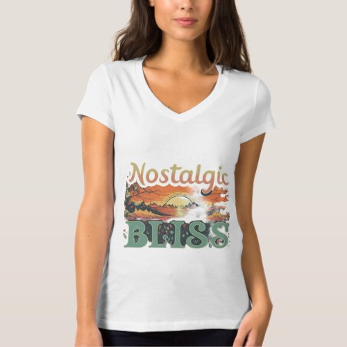 Nostalgic Bliss Retro_Inspired T_Shirt Design