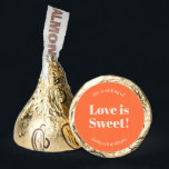 Nostalgic Charm Retro Wedding Hershey®'s Kisses®<br><div class="desc">Celebrate in style with these retro yet very trendy wedding candy favors. This design is easy to personalize with your special event wording and your guests will be thrilled when they receive these fabulous wedding candy favors. Matching wedding items can be found in the collection.</div>