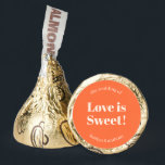 Nostalgic Charm Retro Wedding Hershey®'s Kisses®<br><div class="desc">Celebrate in style with these retro yet very trendy wedding candy favors. This design is easy to personalize with your special event wording and your guests will be thrilled when they receive these fabulous wedding candy favors. Matching wedding items can be found in the collection.</div>