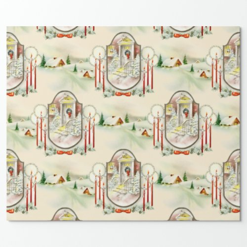 Nostalgic Christmas Wrapping Paper