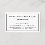 [ Thumbnail: Nostalgic, Classic, and Traditional Business Card ]