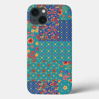 Nostalgic Faux Patchwork Samsung Galaxy Note Case