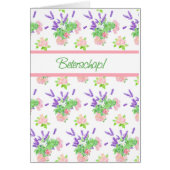 Nostalgic Floral Dutch Greeting Get Well (Front)