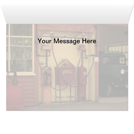 Nostalgic Gas Station (Inside Horizontal (Bottom))