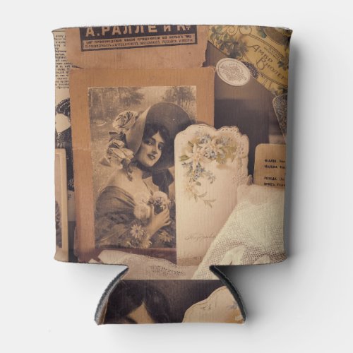 Nostalgic Glamour Vintage Russian Portraits Can Cooler