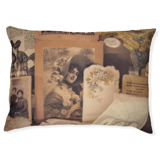 Nostalgic Glamour: Vintage Russian Portraits. Pet Bed