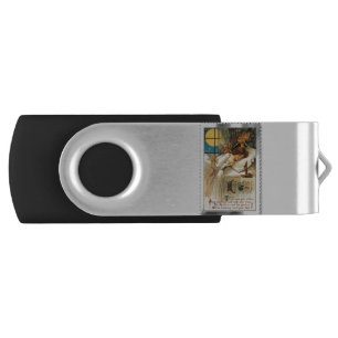 Nostalgic Halloween Slumber Goblins and Fairies Flash Drive
