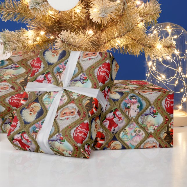 Nostalgic Holiday Delights Wrapping Paper (Holidays)