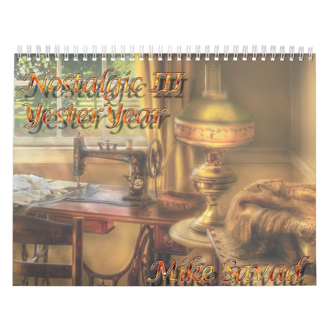 Nostalgic III - Yesteryear Calendar (Cover)