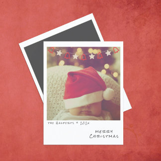 Nostalgic Instant Photo Christmas Card