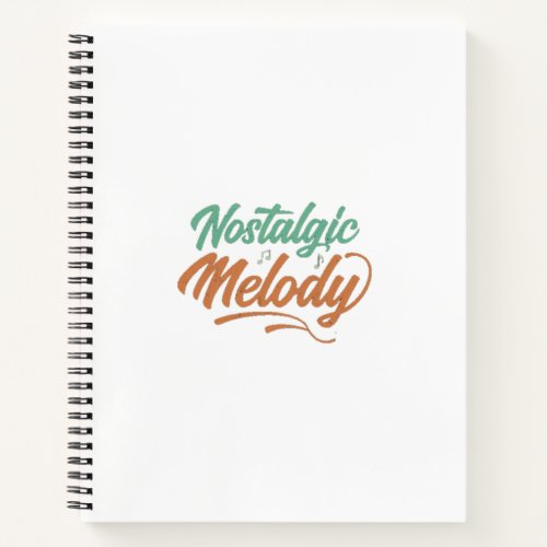Nostalgic Melody Book Notebook Small business card