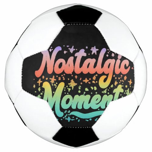 Nostalgic Moment collection Soccer Ball