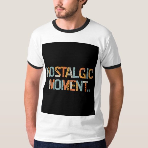 Nostalgic Moment Logo T_Shirt