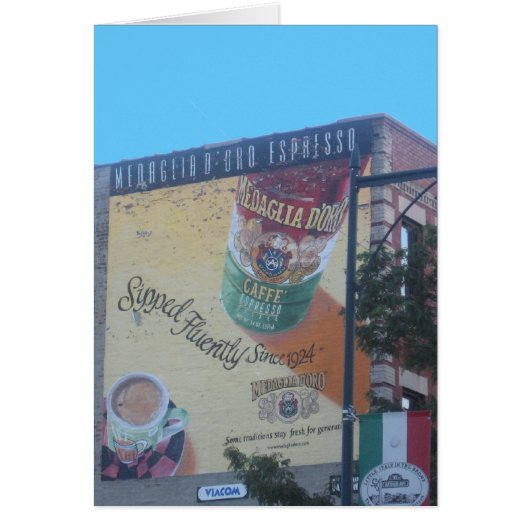 Nostalgic Neighborhood Scene in "Little Italy" (Front)