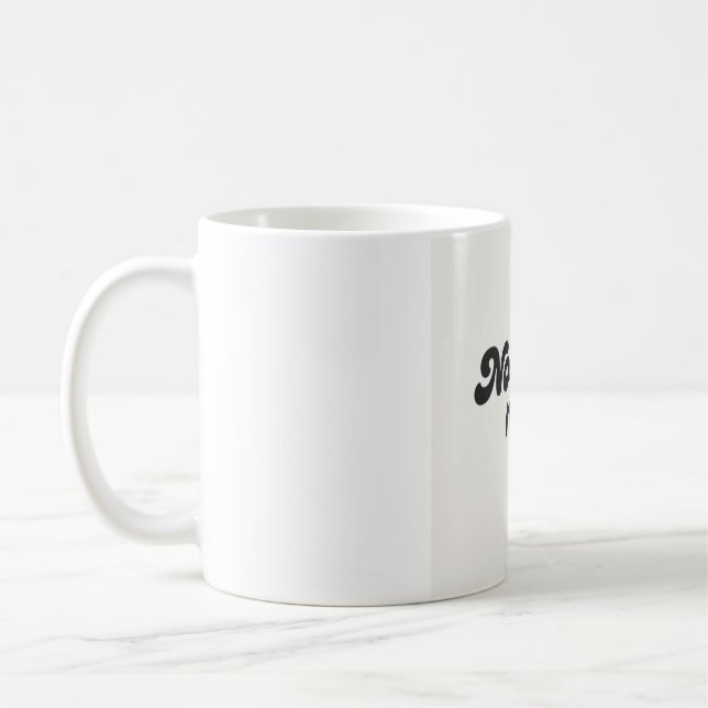 Nostalgic Net Coffee Mug (Left)
