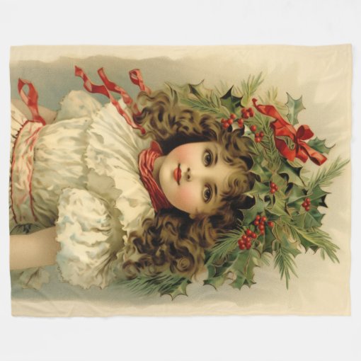 retro christmas blanket