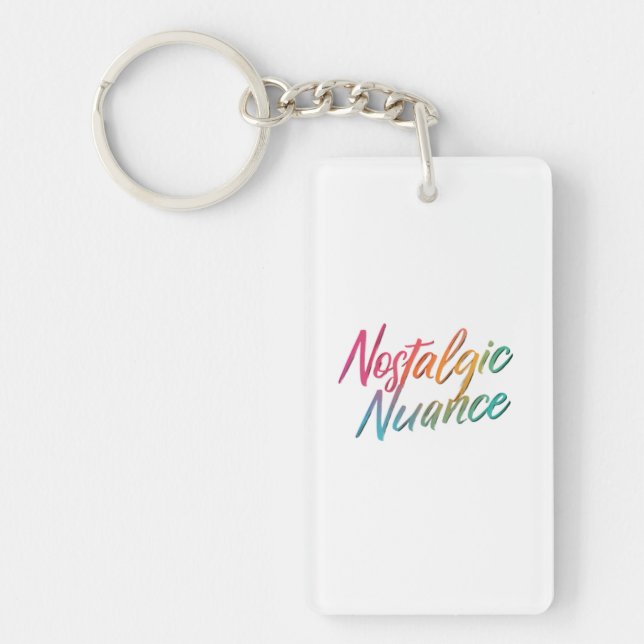 nostalgic Nuance Keychain (Front)