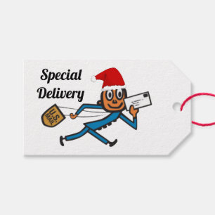 Nostalgic Postal Santa Gift Tags